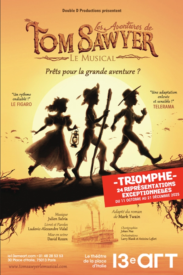 Affiche Tom Sawyer-Johan Nus  Chorégraphe